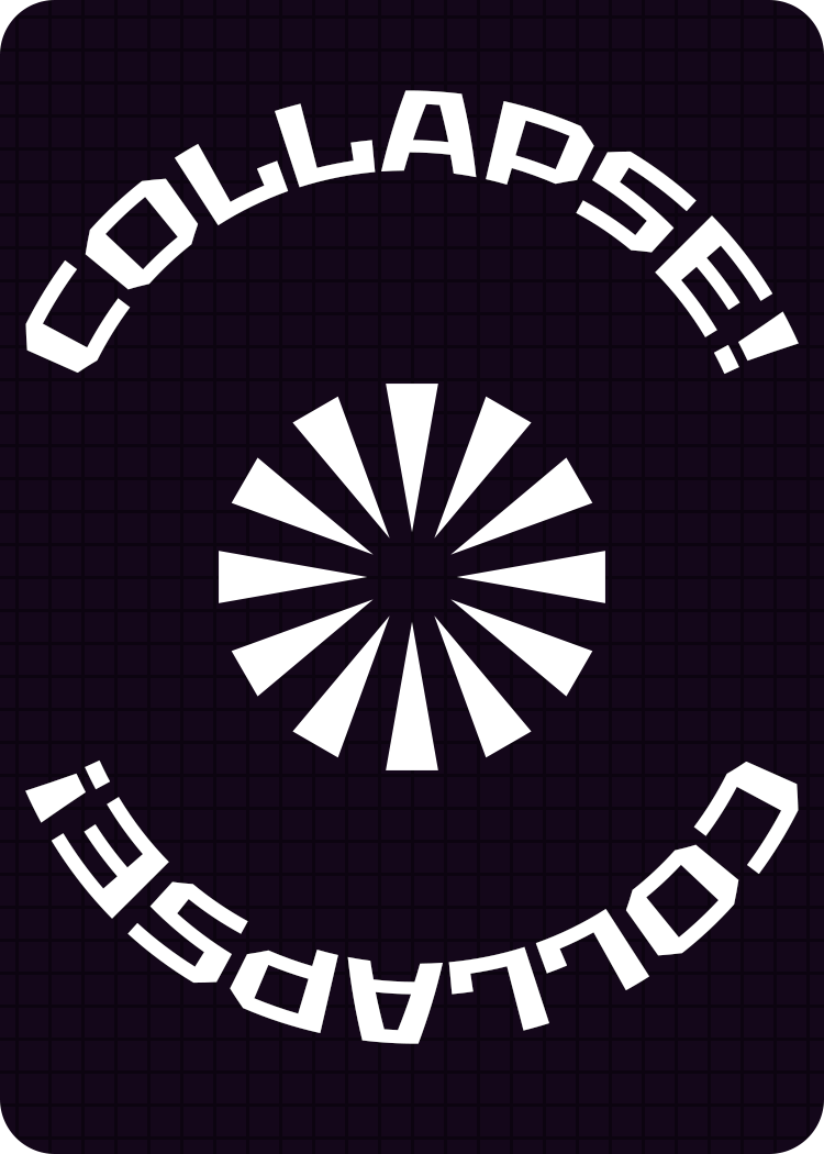 Collapse Card Game Back